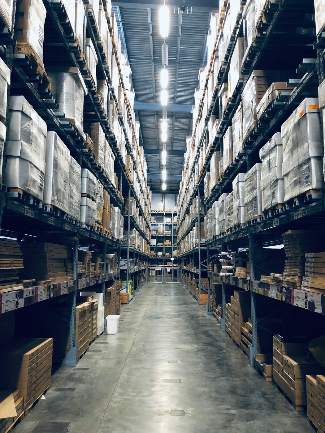 Wine warehouse storage